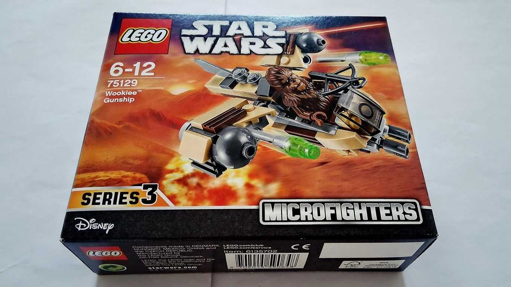 Lego Star Wars 75129 Wookiee Gunship Microfighter Series 3 selado