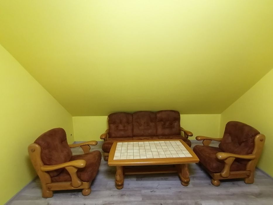 Sprzedam wypoczynek dębowy z ławą