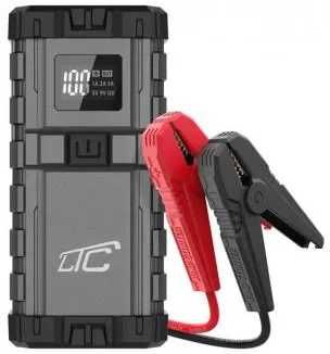 Urządzenie rozruchowe boster starter do odpalania auta samochodu latarka duża moc LTC2400 mAh