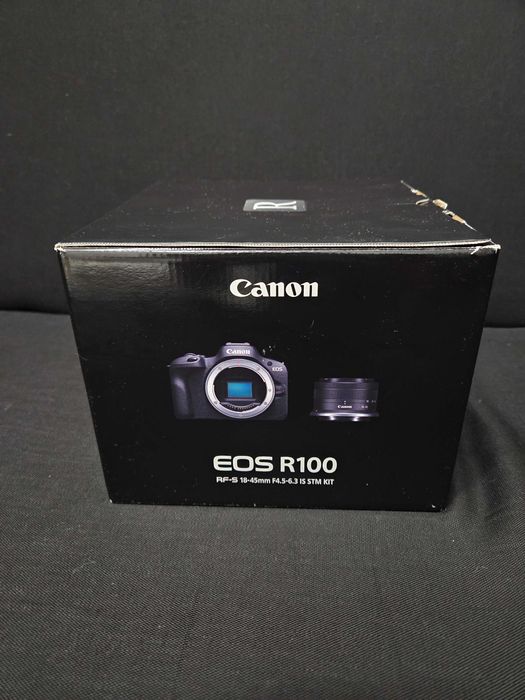 Canon EOS R100 como nova/praticamente sem uso