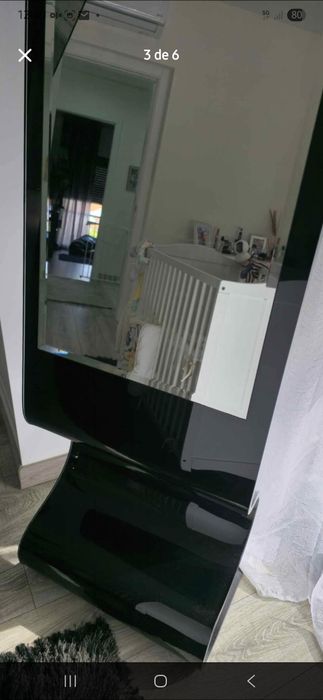 Espelho de pé moderno