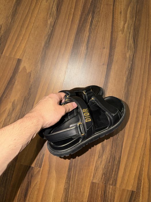 Christian Dior Black Wmns Sandals