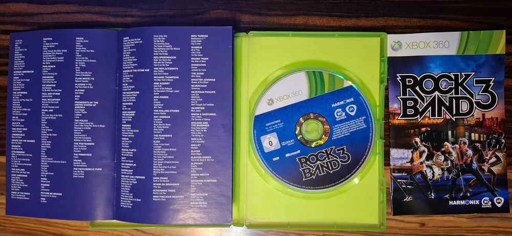 Rock Band 3 Gra Muzyczna Xbox 360 Unikat !