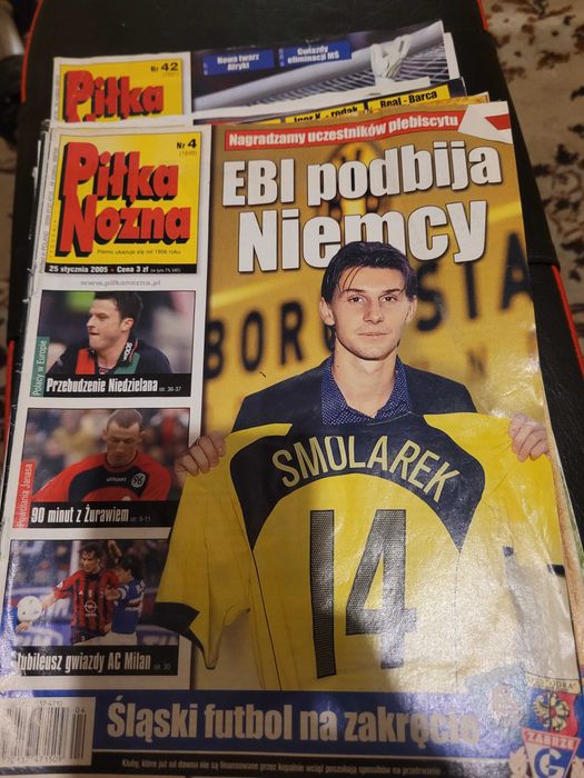 Czasopismo piłka nożna 2005r