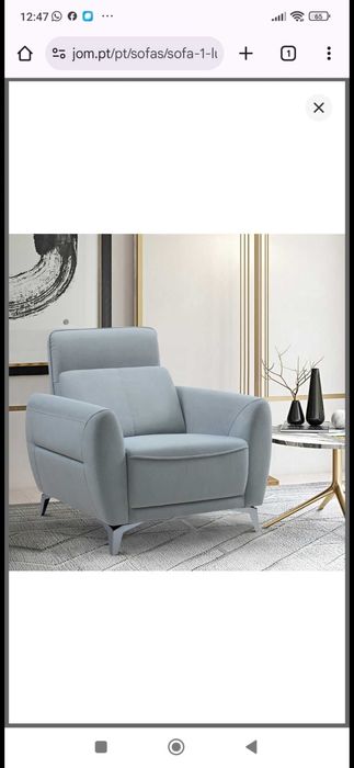 Vendo conjunto  de sofas so com 3 meses de uso