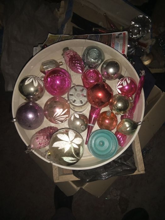 Ёлочные игрушки СССР