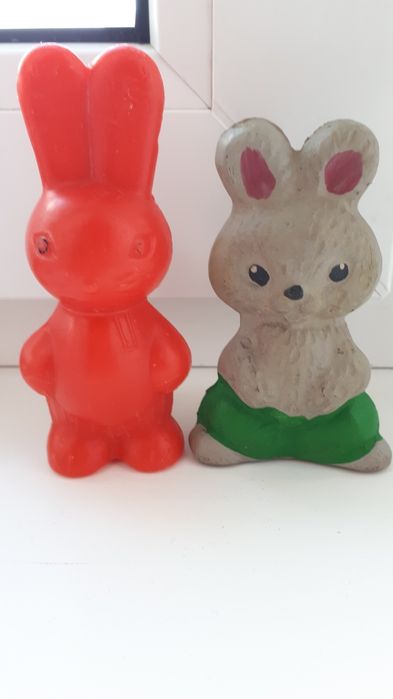 Игрушки СССР Зайчик