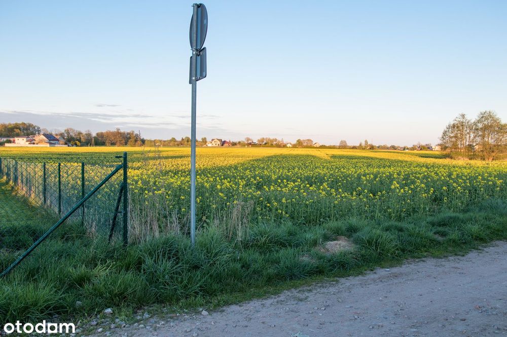 Działka budowlana 1 138 m2 w spokojnej i pięknej okolicy