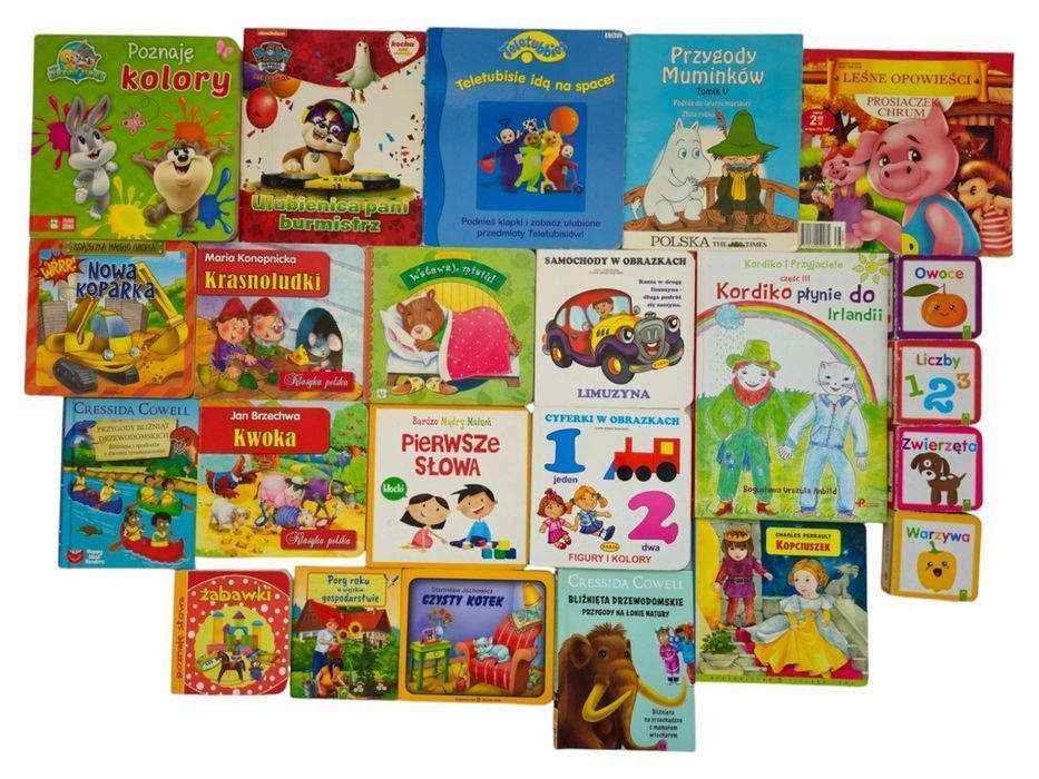 22x książki dla dzieci Brzechwa Cyferki w obrazkach Kopciuszek