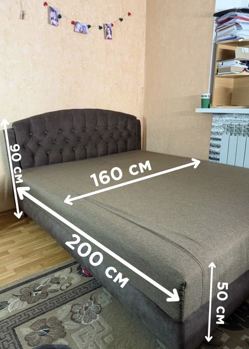 Ліжко,( ліжко двохспальне, ліжко велике)
