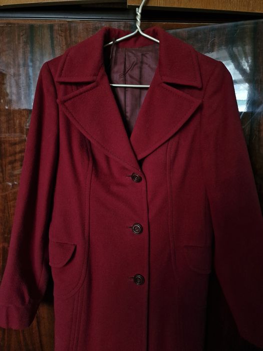 Пальто вовняне/шерстяне довге