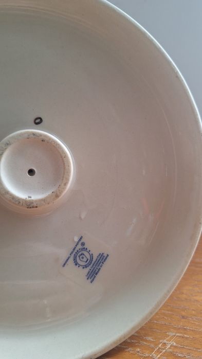 Ceramika Bolesławiec stojak na ręczniki papierowe