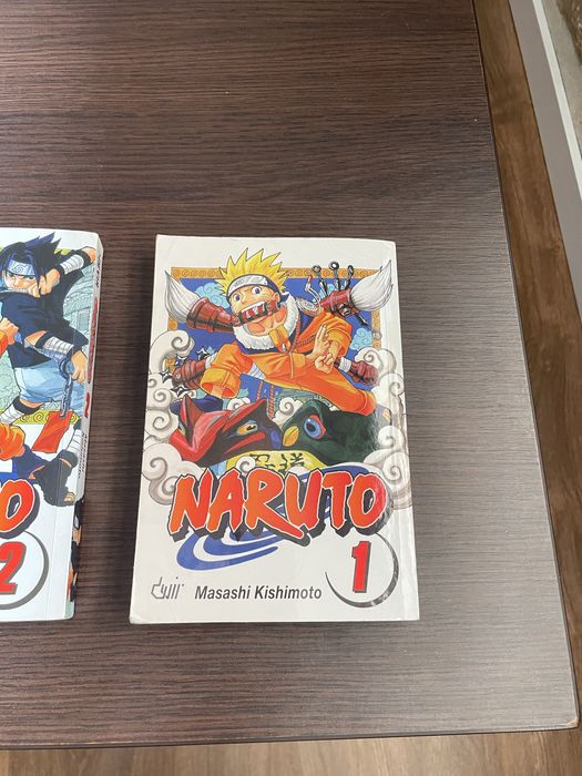 Naruto Manga 1,2,3,5