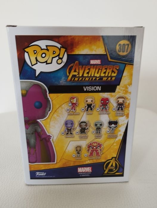 Figurka Funko POP, Avengers, Vision #307, nowa, EMP exclusive