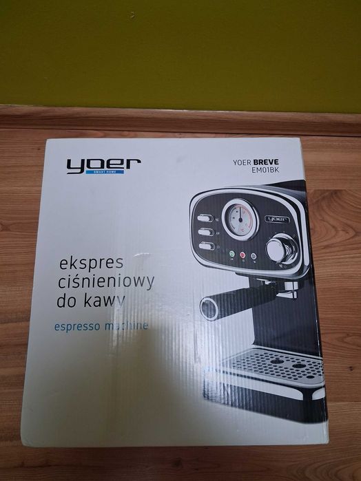 Ekspres ciśnieniowy Yoer breve EM01BK