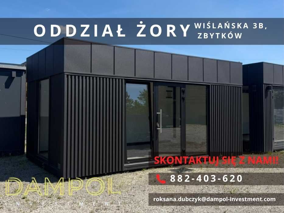 Od ręki kontener pawilon 600cmx300cm 6mx3m biurowy / usługowy / handlowy