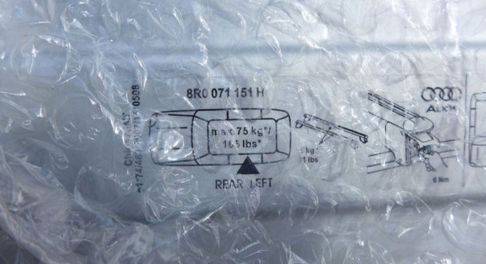 Relingi audi Q5.Belki dachowe Audi Q5, SQ5 8R