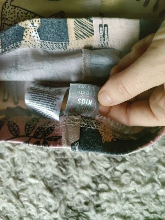 Legginsy 4 lata dziewczynka