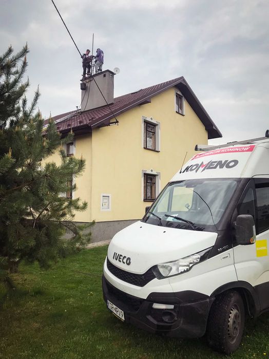 Frezowanie Kominów Systemy kominowe Montaż wkładów kominowych