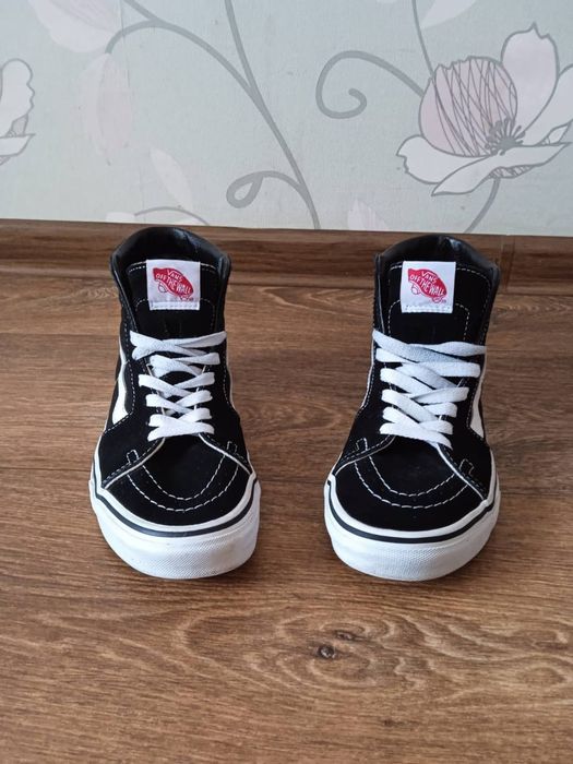 Оригінальні кеди Vans з натуральної шкіри