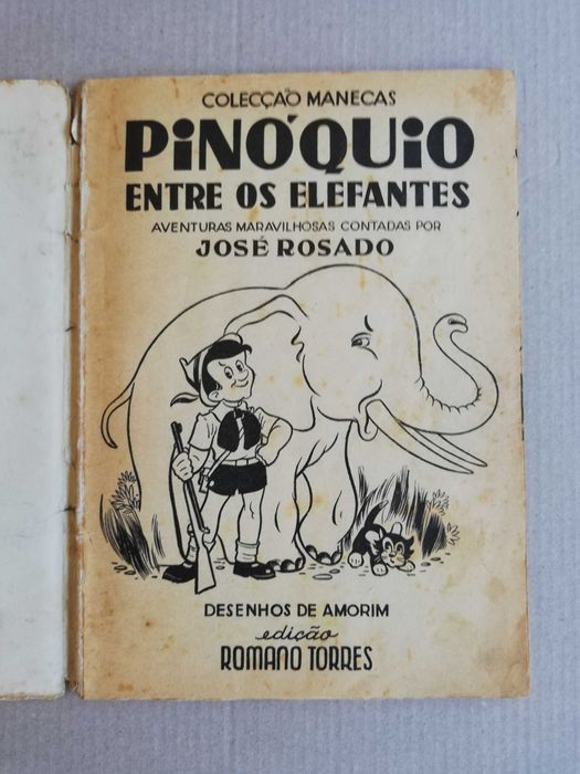 Coleção Manecas, Romano Torres - José Rosado, Desenhos de Amorim