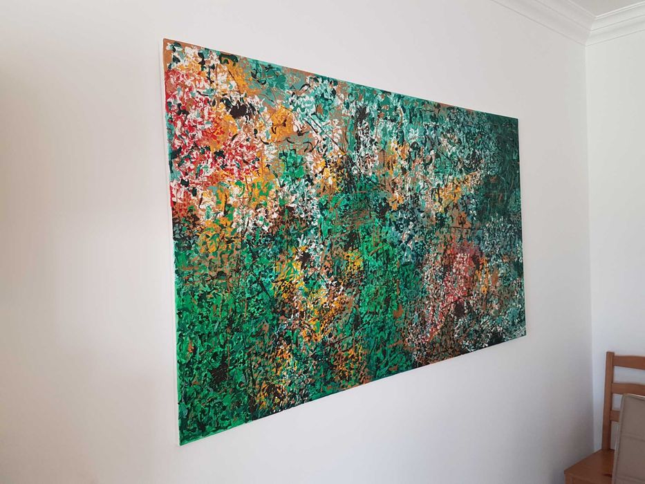 Quadro Pintura Abstracionismo 2019 01