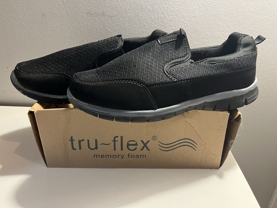 Buty slip in czarne 44 tru - flex meskie