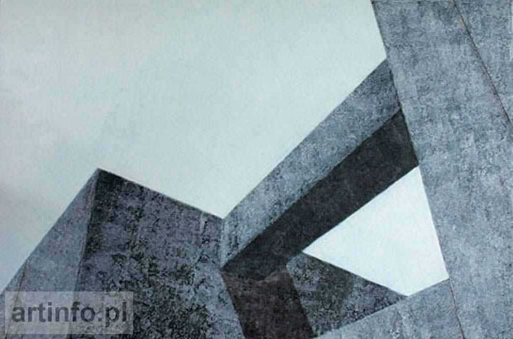 duży obraz Mistak Tomasz "Luksusowe więzienie" 120x80 cm, certyfikat