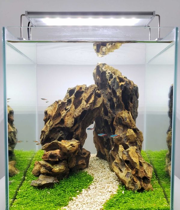 Gotowa aranżacja do akwarium Kostka 30x30 Dragon Stone Hardscape