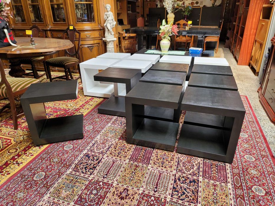 Wooden (MDF) painted bedside tables in color64584265771906120