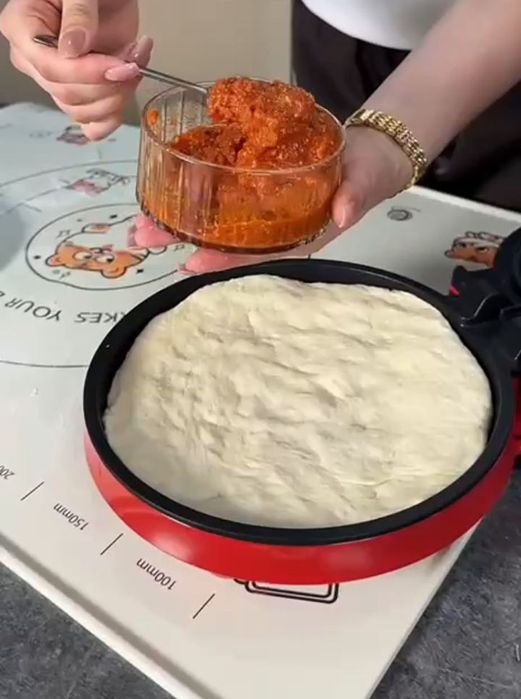 Піцамейкер гриль SOKANY SK-08013 1000 Вт Електрична піч для піци Пицца