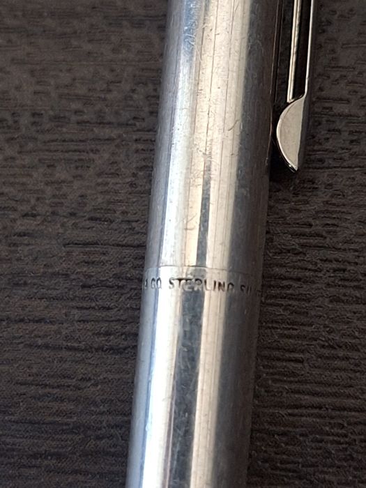 Antyczny ołówek sterling próba 925 firmowy