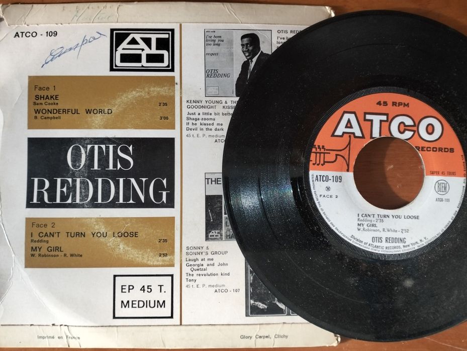 Disco de vinil single Otis Redding433277637849917441