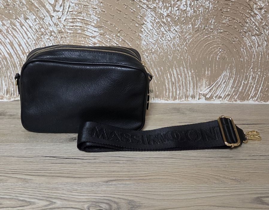 Torebka Damska Massimo Contti Czarno- Złota