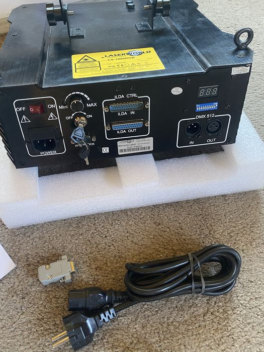 Laserworld CS-1000 RGB - mocny laser dyskotekowy