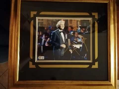 Andrea Bocelli zdjęcie z autografem