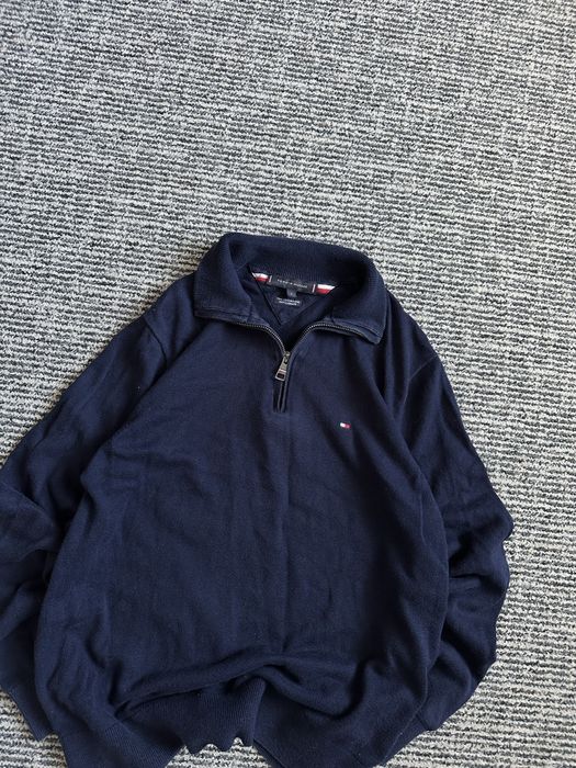 Полузамок tommy hilfiger 1/3 zip tommy hilfiger кофта tommy hilfiger