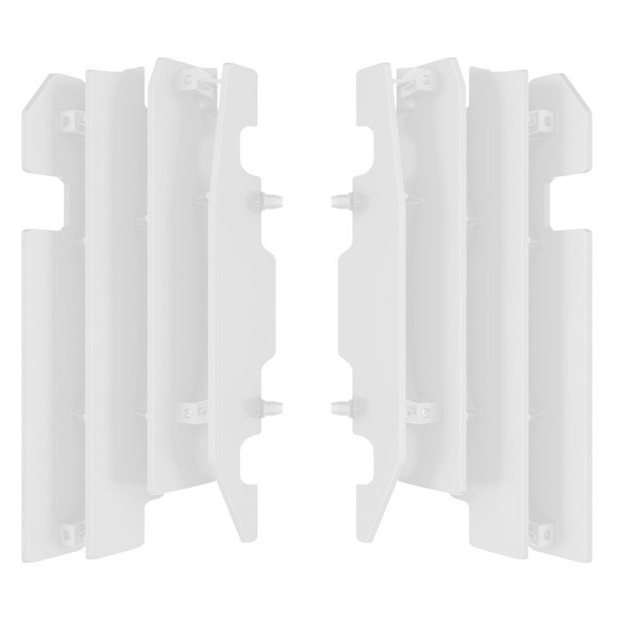 protetor de radiador polisport branco honda cr 125 / 250