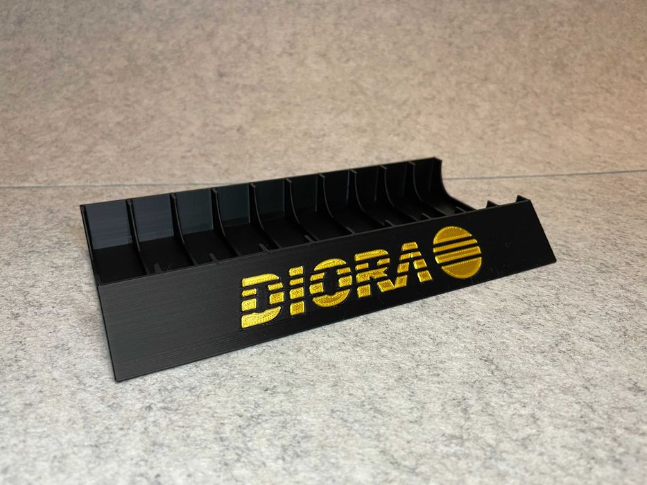 Stojak podstawka na 10 kaset magnetofonowych Diora