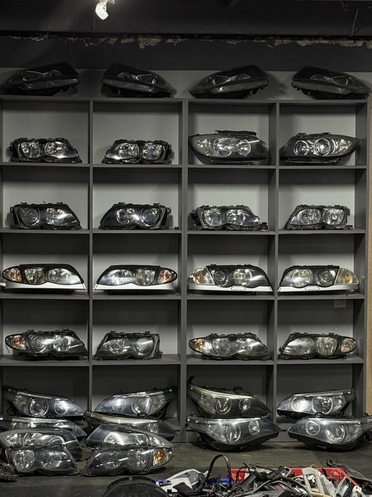 BMW E39 E46 E60 E61 фари на бмв Фара Оптика Фары е39 е46 е60 Рест Е90