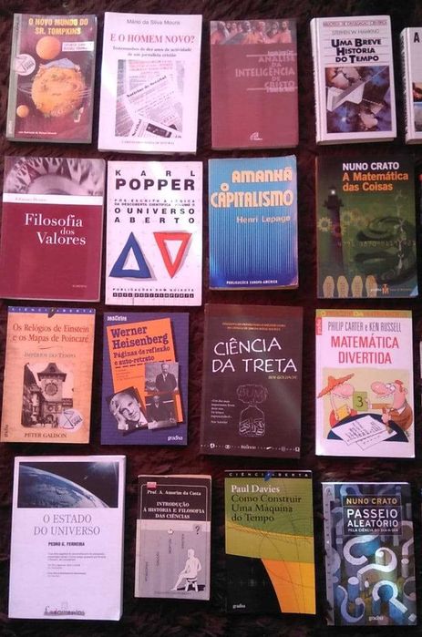 Johannes Hessen, João Caraça, Hubert Reeves, Nuno Crato