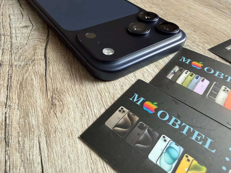 iphone 17 pro max 256gb  deep blue e sim айфон акб 100%
