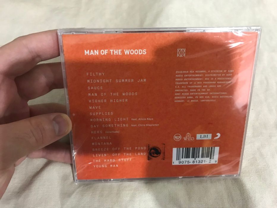 CD Justin Timberlake "Man of the Woods" - Novo