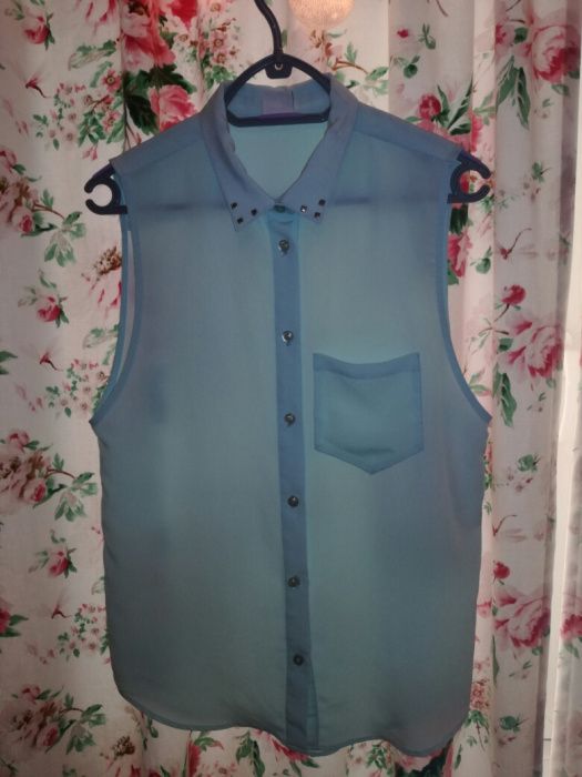 Miętowa koszula MISBHV, r. S