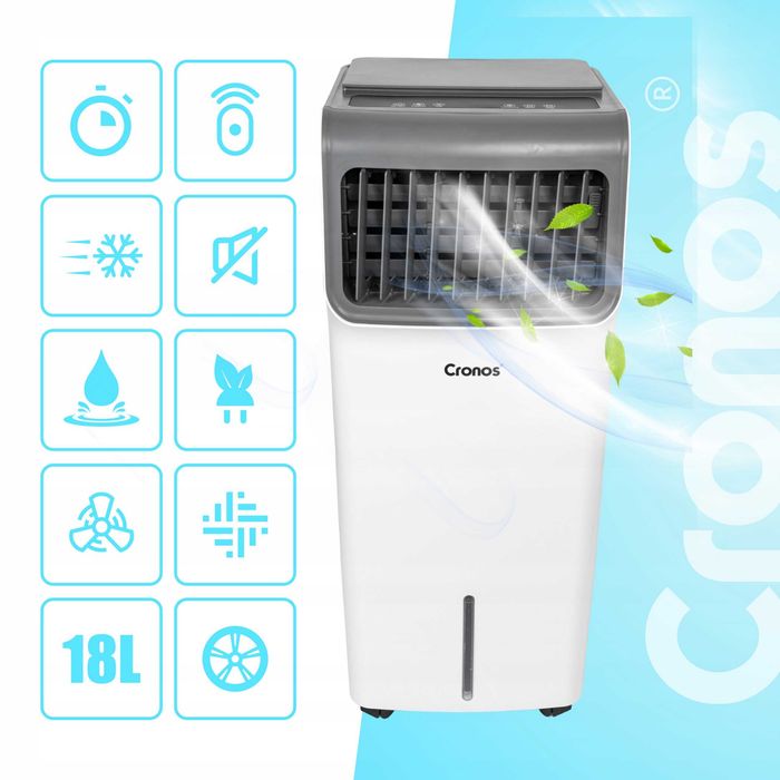 Кондиционер переносной Cronos ICY , 18л +2 картриджі