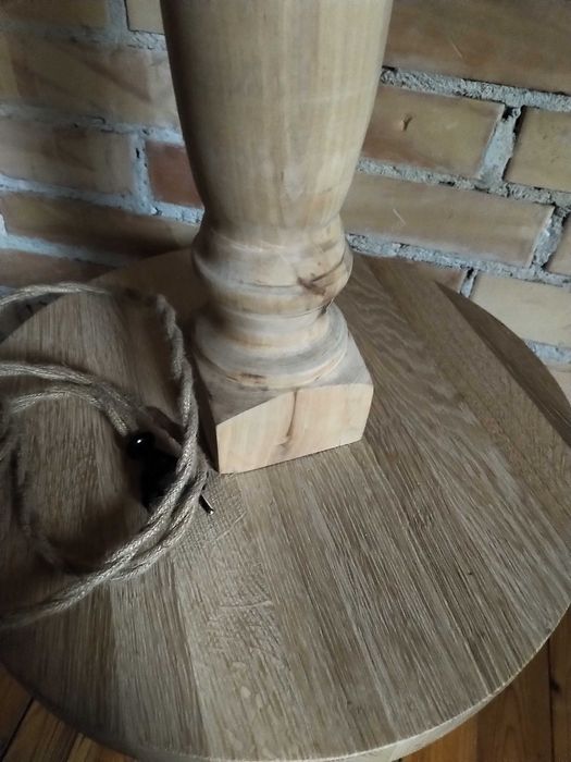 lampa drewno i kana