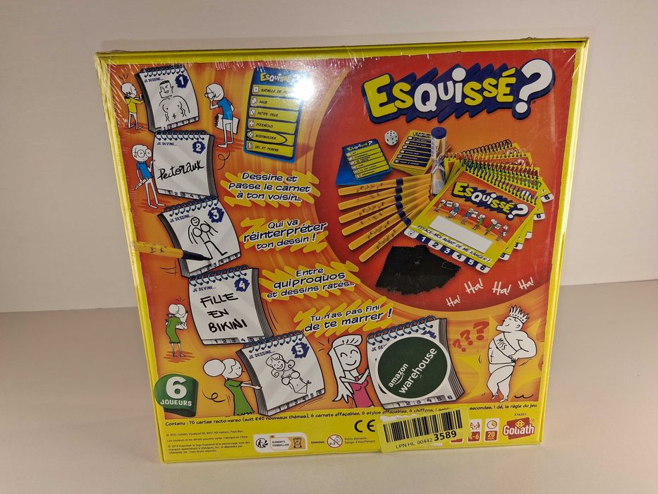 B117 Gra Esquisse Rysunkowe Kalambury Dla Dzieci i Dorosłych