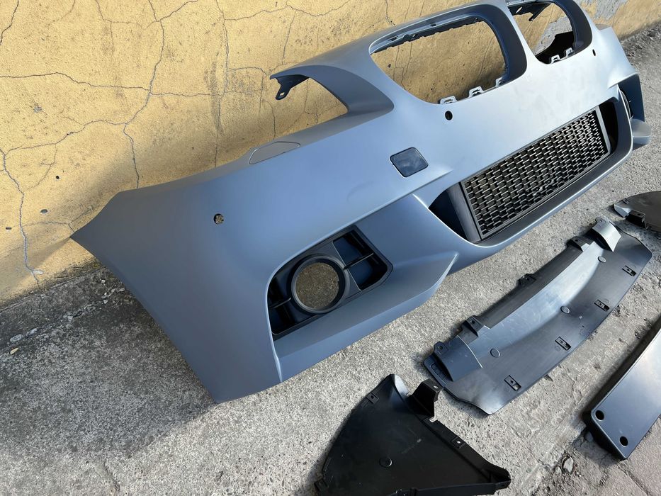 передний бампер бмв ф10 м пакет рестайлинг до рестайлинг m paket bmw f10 f11 БАМПЕР комплектный