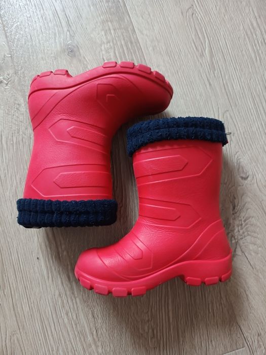 Kalosze dziecięce z ocieplaczem rozmiar 26 lekkie