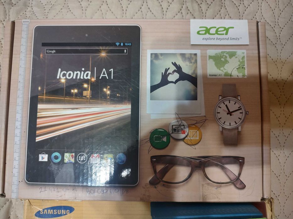 Dwa tablety Samsung Tab 3 i Acer Iconia A1